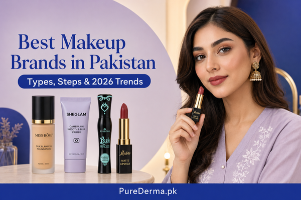Best makeup brands in Pakistan types steps and 2026 trends