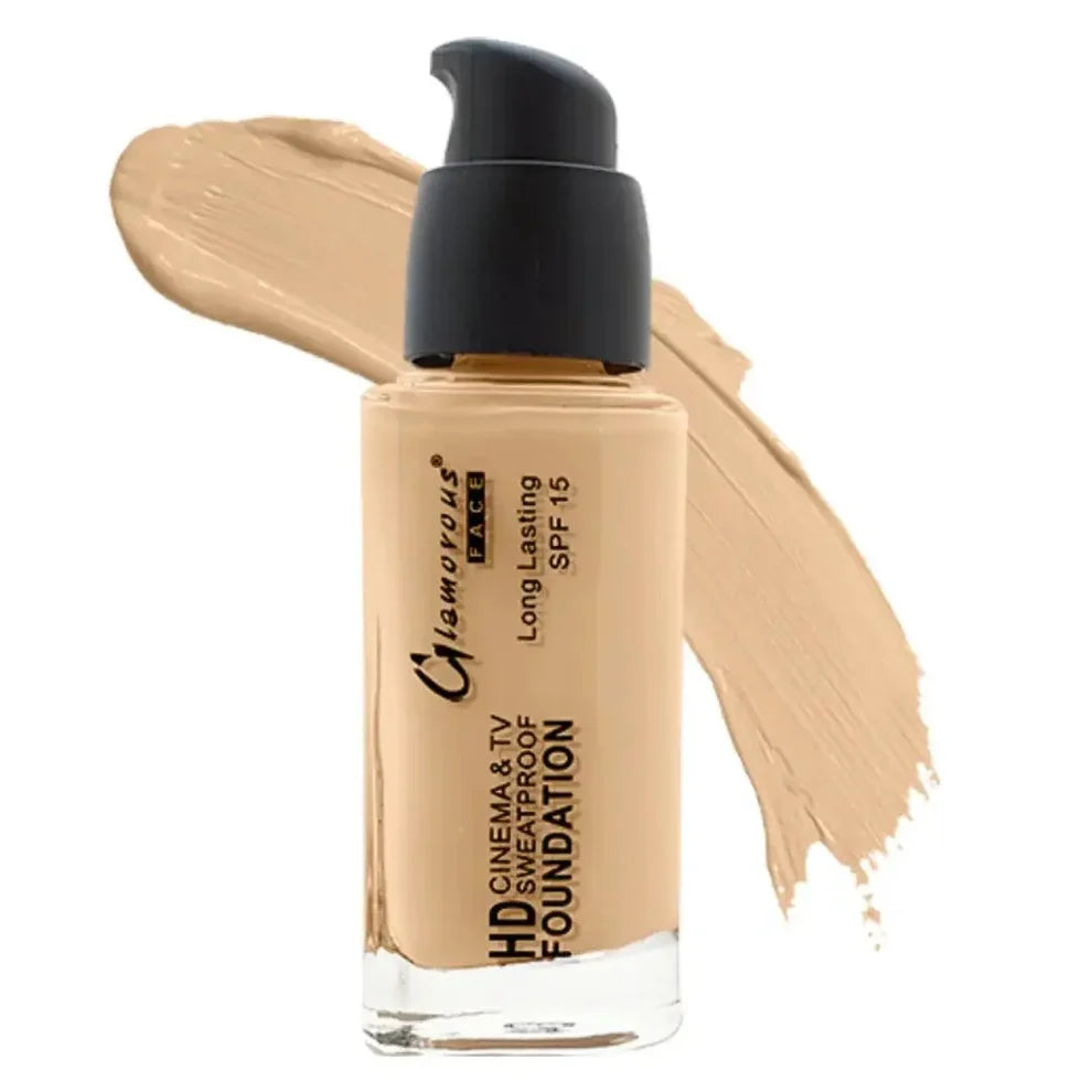 Glamorous Face HD Liquid Foundation – Different Shades
