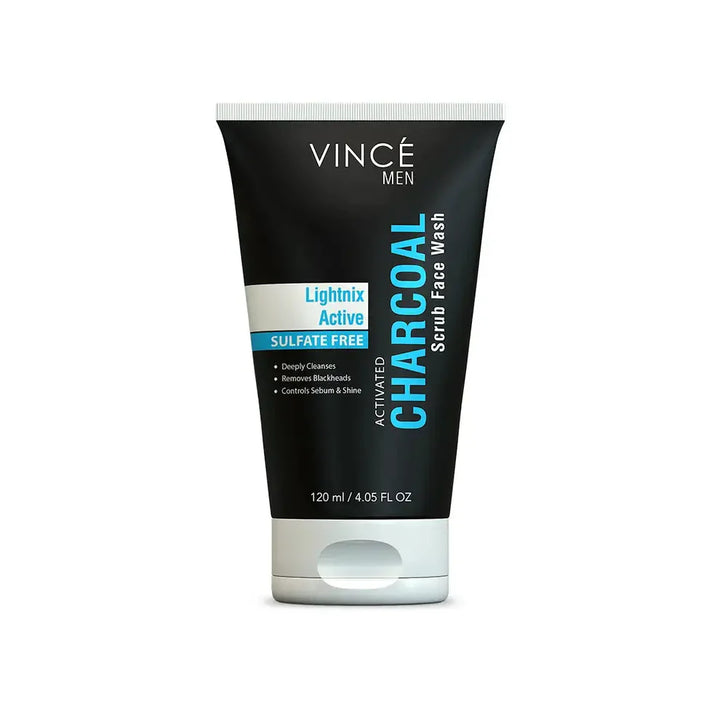 Vince Men Activated Charcoal Scrub