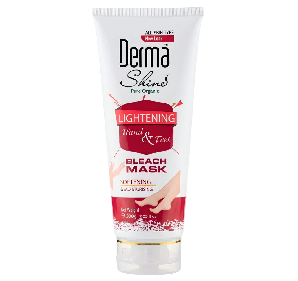 Derma Shine Hand and Feet Lightening Bleach Mask