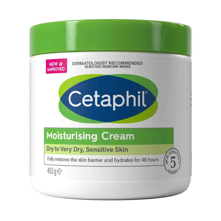 Cetaphil moisturizing cream jar