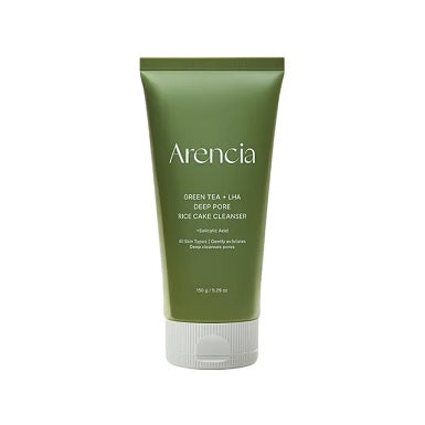 Arencia Green Tea + LHA Deep Pore Rice Cake Cleanser 150g