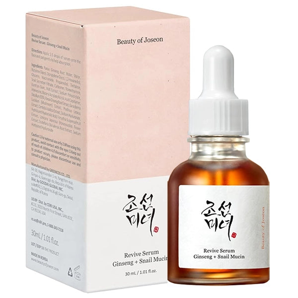 Beauty of Joseon Revive Serum Ginseng + Snail Mucin 30ml