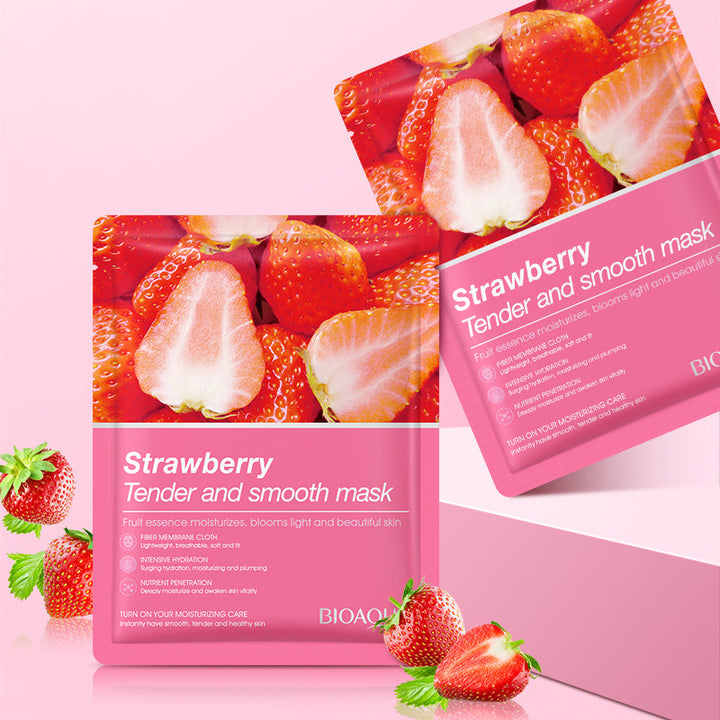 BIOAQUA Strawberry Tender & Smooth Facial Mask 25g