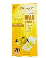 BioAqua Wax Strips with Lemon for Normal Skin 20pcs