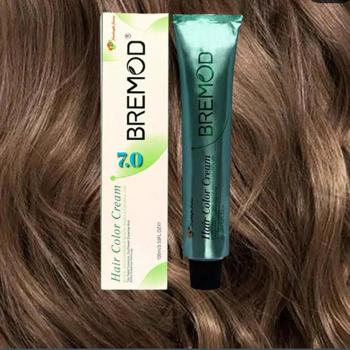 Bremod Hair Color 7.0 Medium Blonde 100ml
