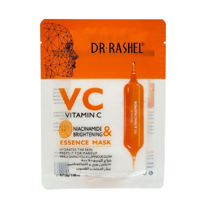 Dr Rashel VC Vitamin C & Niacinamide Brightening Essence Mask 25g