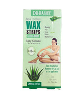 Dr Rashel Wax Strips Legs & Body with Aloe Vera 20pcs