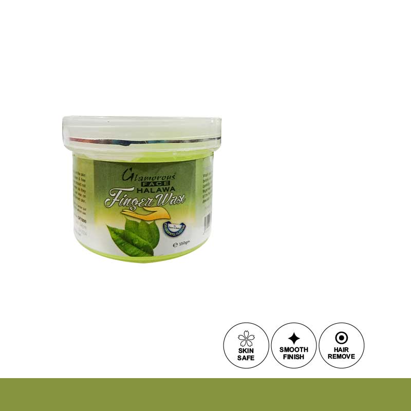 Glamorous Face Halawa Finger Wax 150g - Chlorophyll