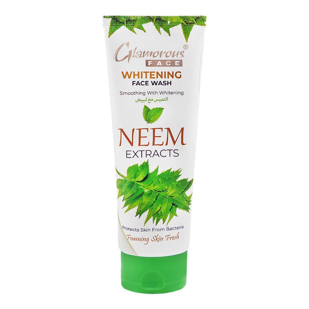 Glamorous Face Whitening Neem Extracts Face Wash 100gm