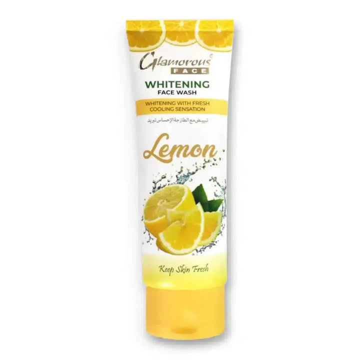 Glamorous Face Whitening Lemon Face Wash 100gm