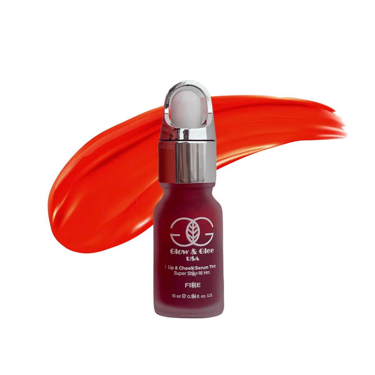 Glow & Glee Lip & Cheek Serum Tint Fire 10ml