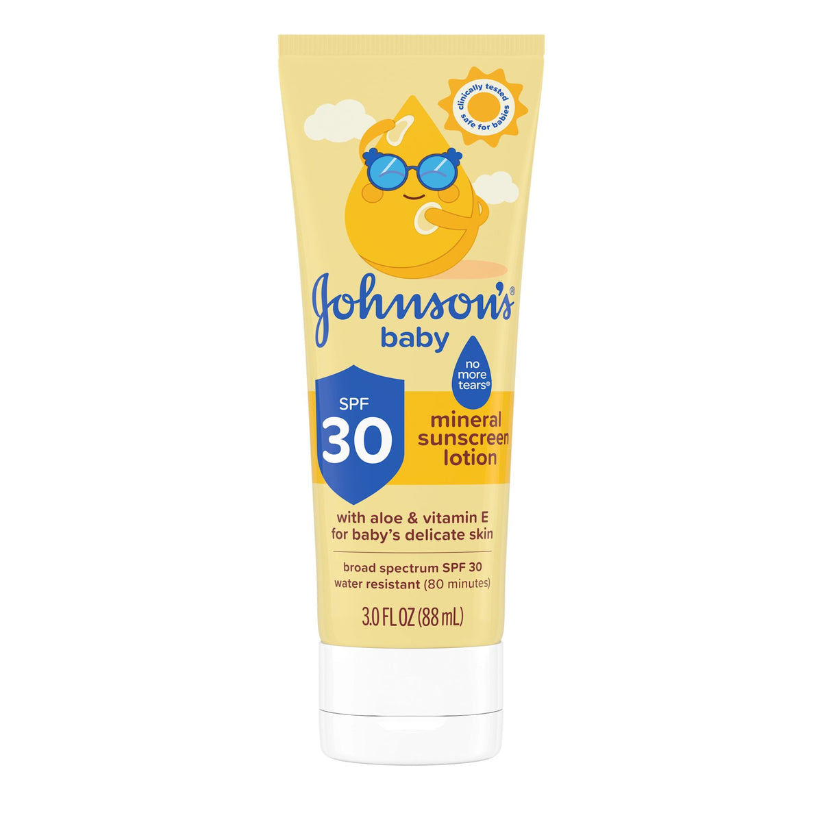 Johnson’s Baby Mineral Sunscreen Lotion SPF 30 88ml