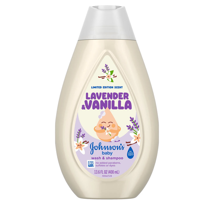 Johnson’s Baby Wash & Shampoo Lavender & Vanilla 400ml