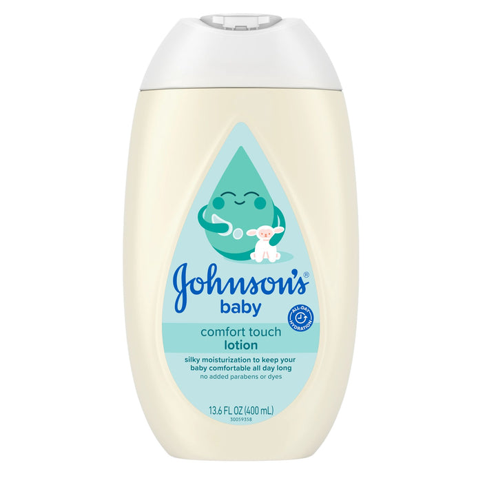 Johnson’s Comfort Touch Newborn Face & Body Lotion 400ml