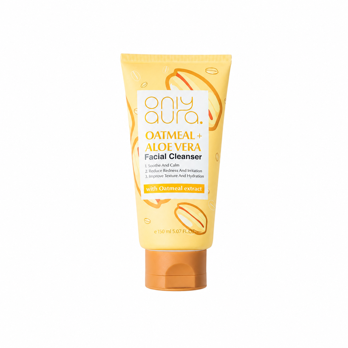 OnlyAura Oatmeal Facial Cleanser 150ml