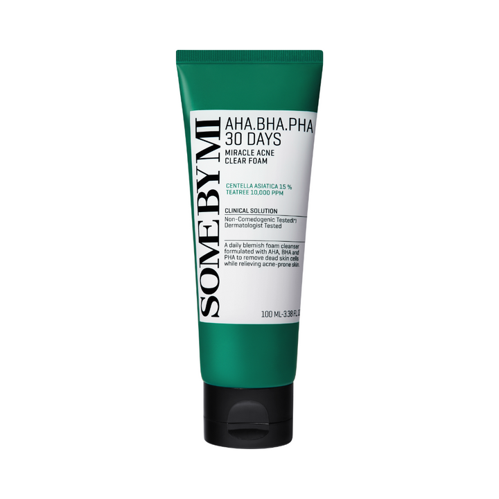Some By Mi AHA BHA PHA 30 Days Miracle Acne Clear Foam 100ml