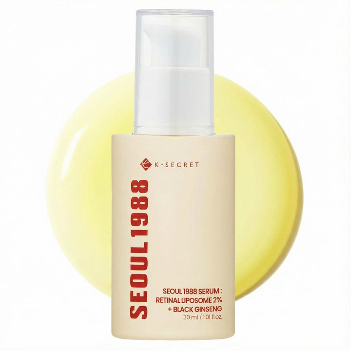 K-Secret Seoul 1988 Retinal Liposome 2% + Black Ginseng Serum 30ml