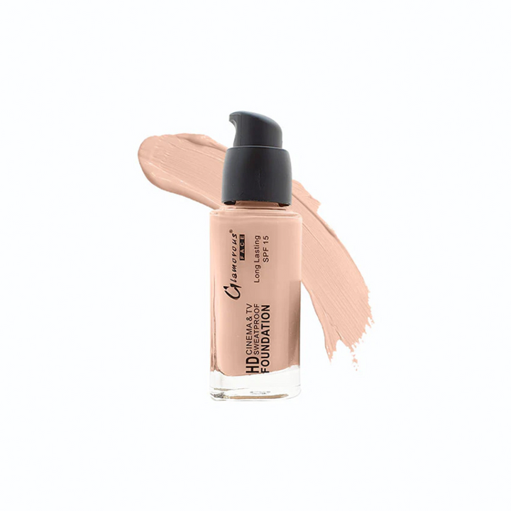 Glamorous Face HD Liquid Foundation - 01 Natural Buff