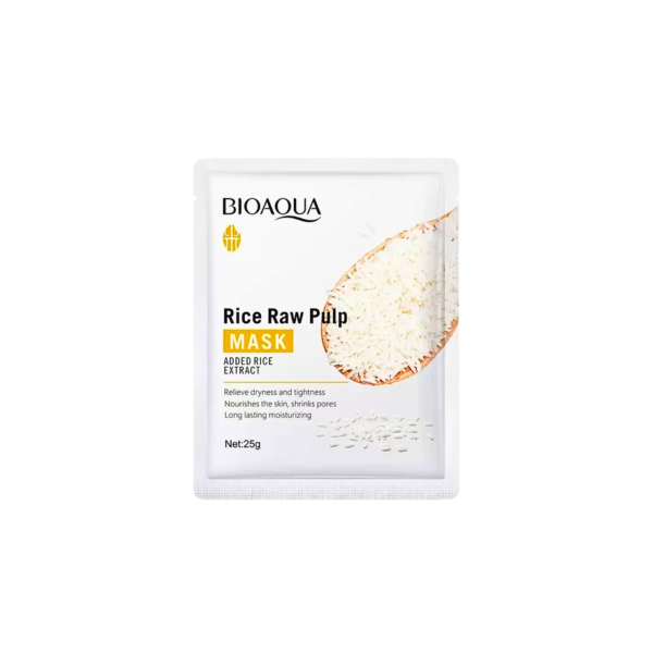 BIOAQUA Rice Raw Pulp Hydrating Facial Mask 25g