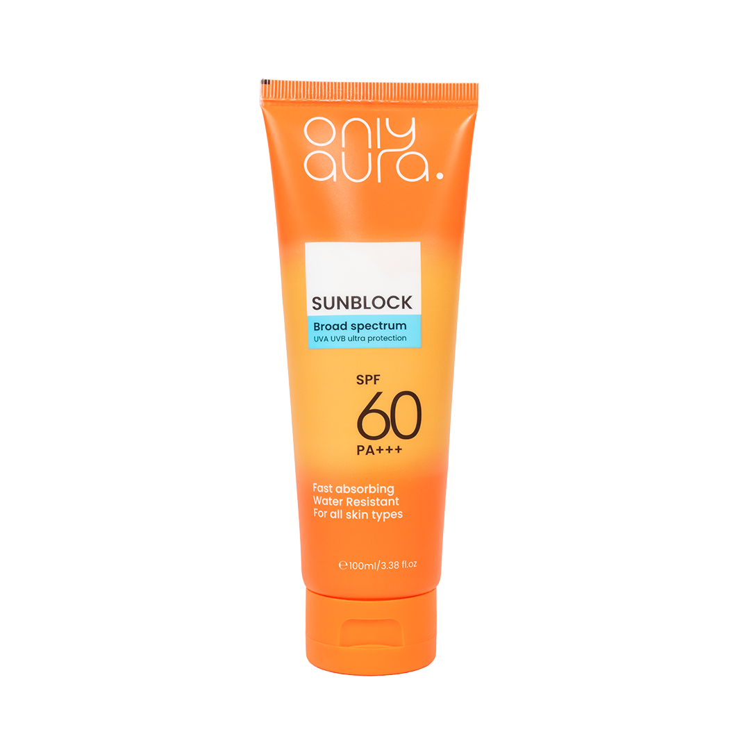 OnlyAura Sunblock SPF60 100ml