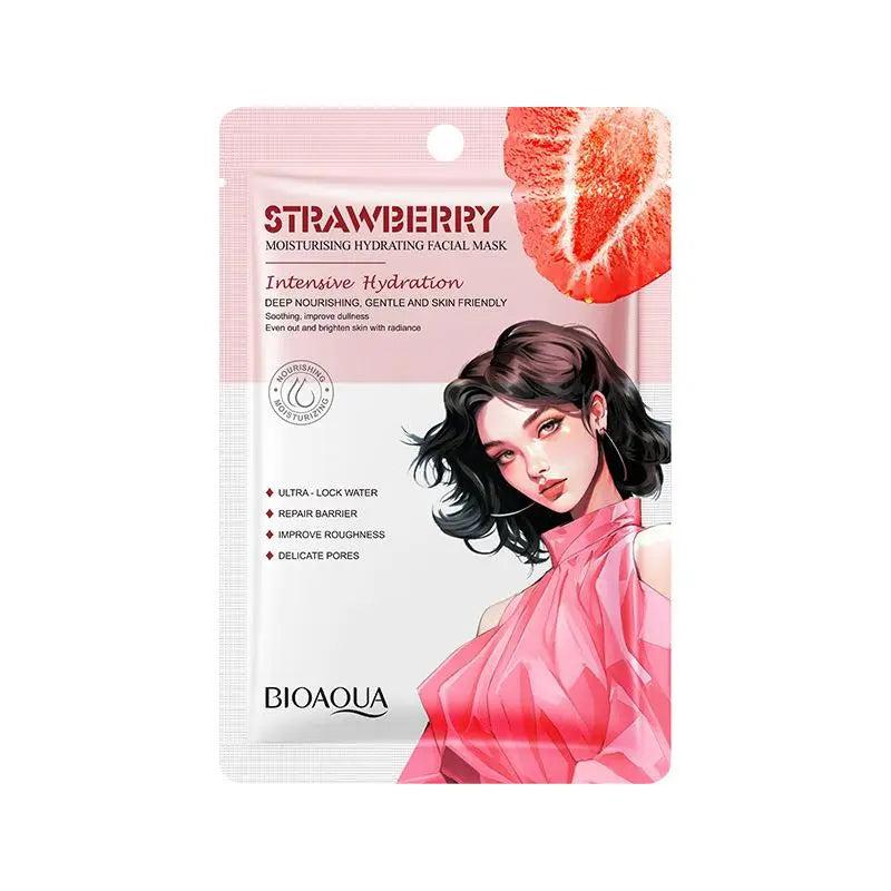 BIOAQUA Strawberry Hydrating Facial Mask 25g